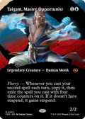Taigam, Master Opportunist (Borderless) (TDM-335) - Tarkir: Dragonstorm: (Showcase)
