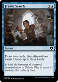 Frantic Search (CMM-096) - Commander Masters