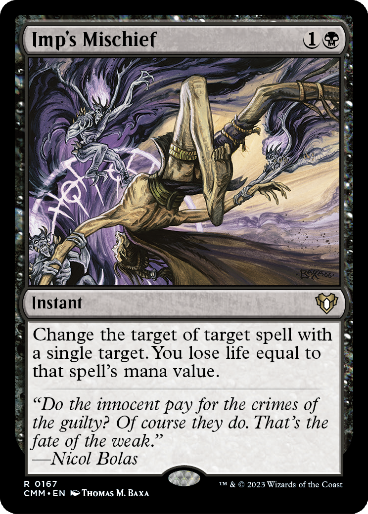 Imp's Mischief (CMM-167) - Commander Masters Foil