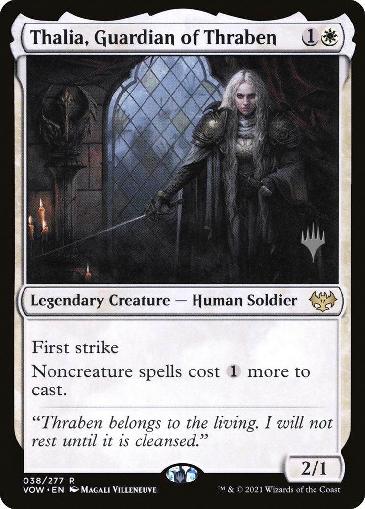 Thalia, Guardian of Thraben (PPDMU-038) - Innistrad: Crimson Vow Promos