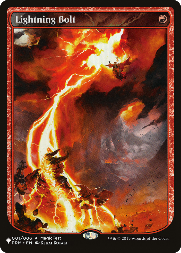 Lightning Bolt (PRM) (LIST-PF19-1) - The List