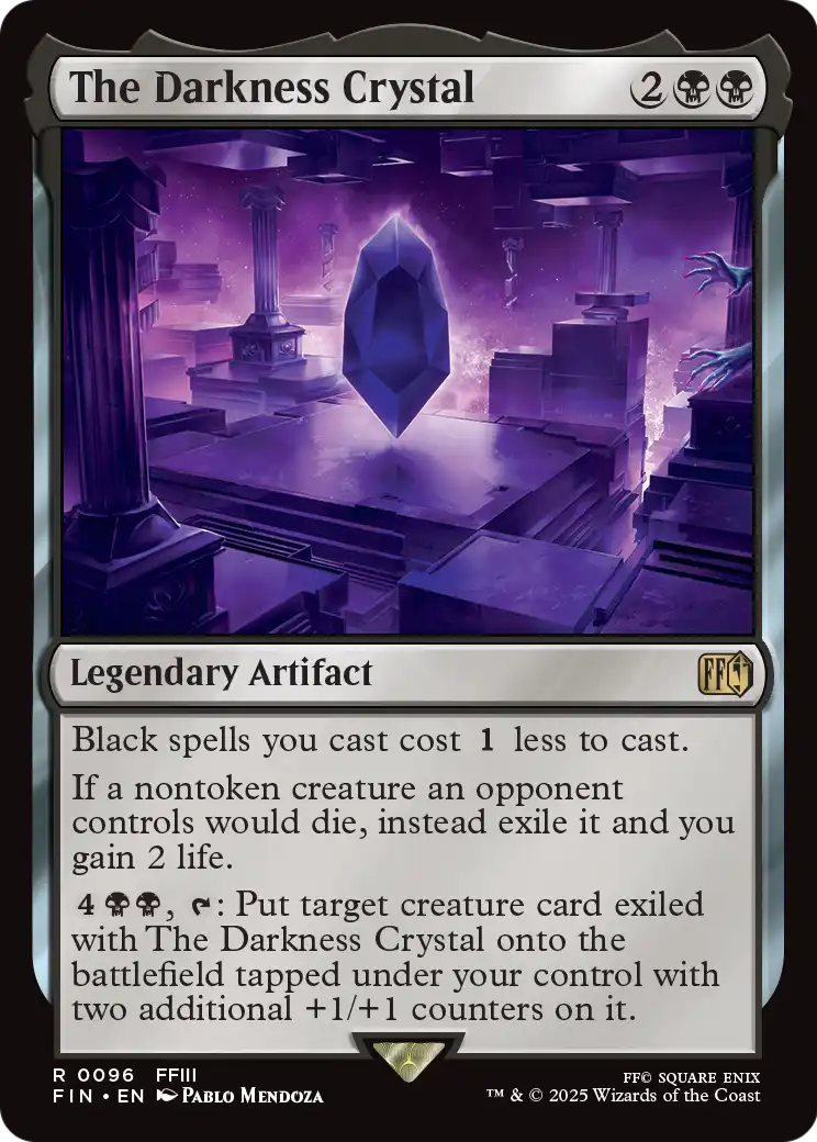 The Darkness Crystal (FIN-096) - FINAL FANTASY
