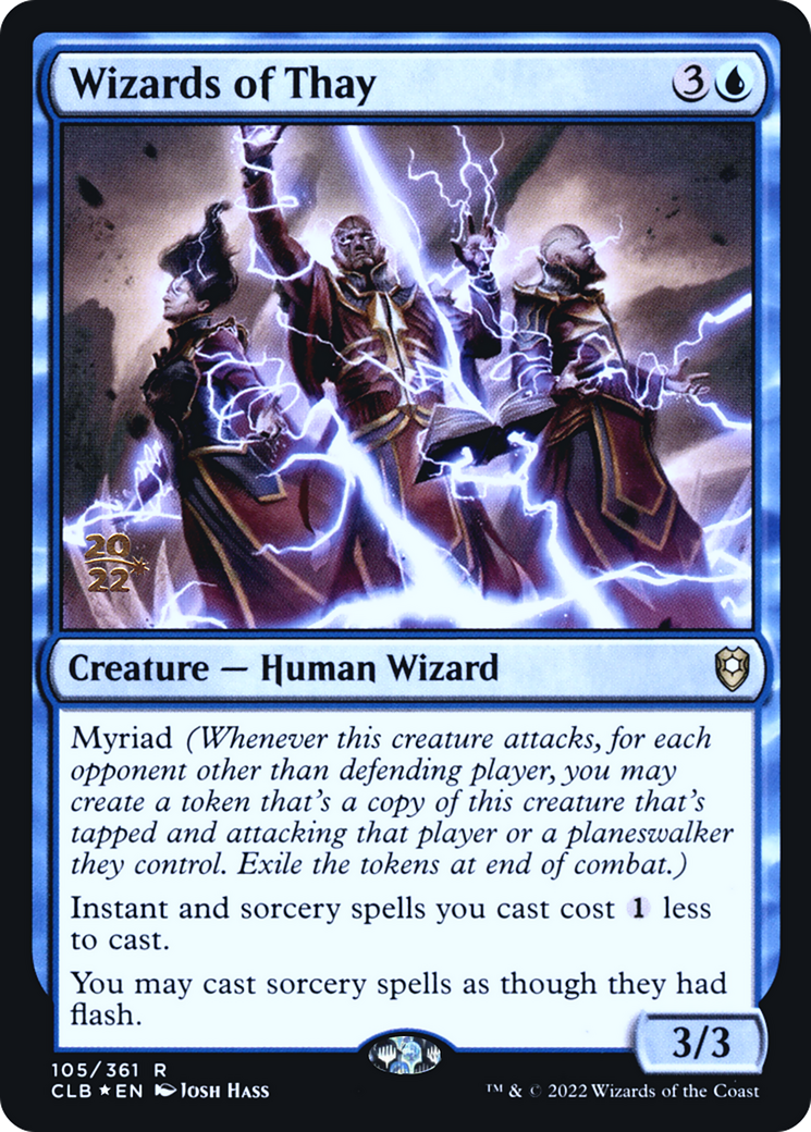 Wizards of Thay (PRE-105) - Battle for Baldur's Gate Promos Foil