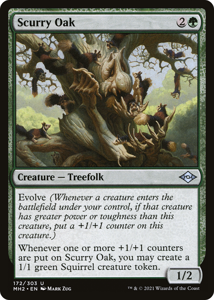 Scurry Oak (MH2-172) - Modern Horizons 2 Foil