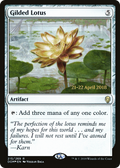 Gilded Lotus (PRE-215S) - Dominaria Promos Foil