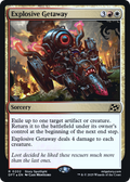 Explosive Getaway (PRE-202) - Prerelease Cards Foil