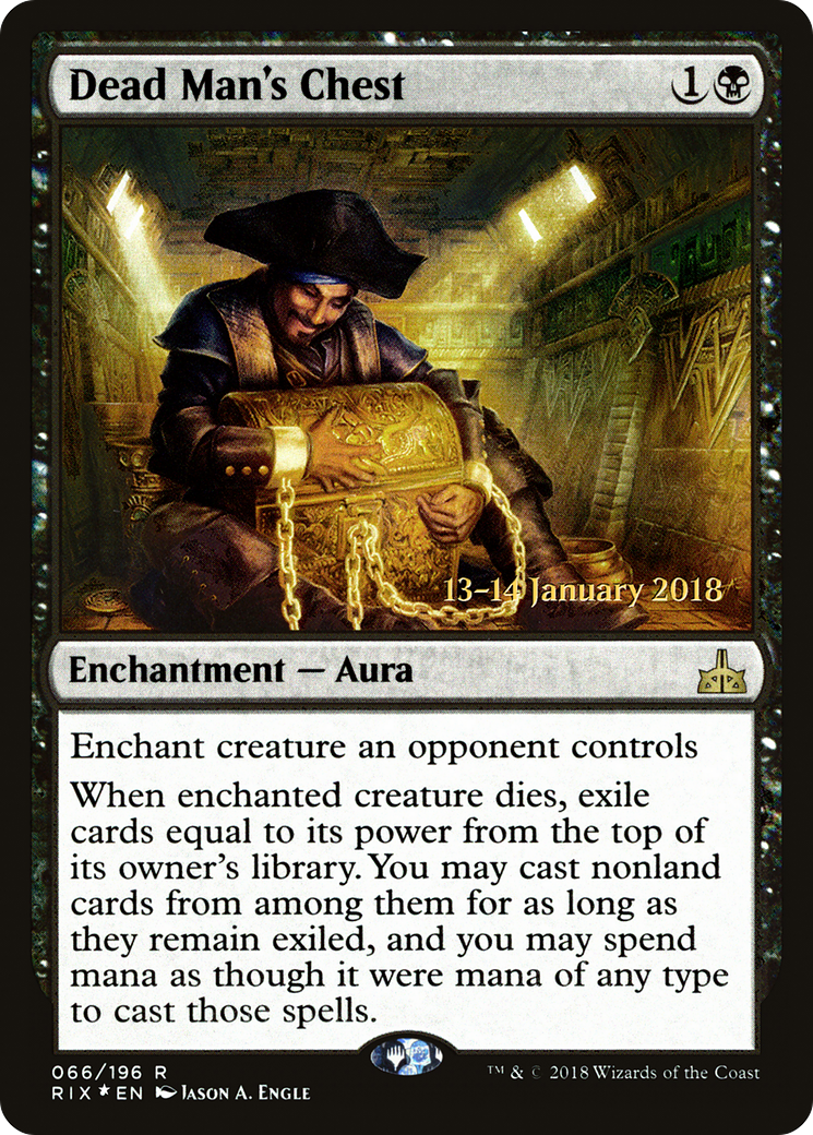 Dead Man's Chest (PRE-66S) - Rivals of Ixalan Promos Foil