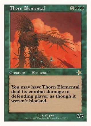 Thorn Elemental (Starter 1999) (OVER-147) - Oversize Cards
