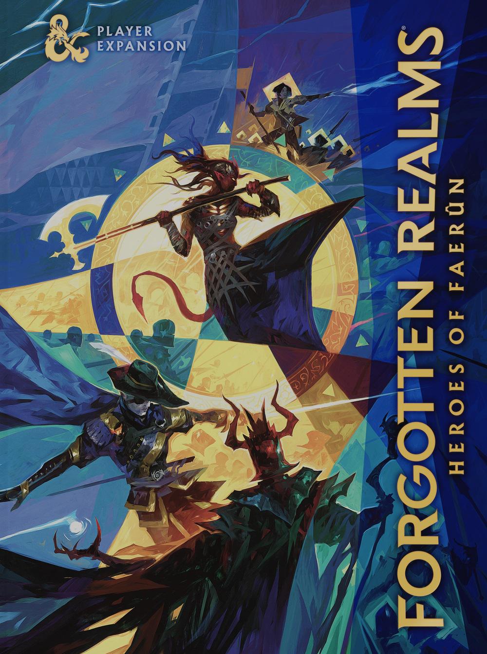 D&D Forgotten Realms: Heroes of Faerun - Player Expansion (Alt Cover)