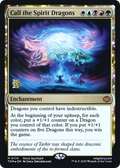Call the Spirit Dragons (PRE-174) - Prerelease Cards: (enchantment) Foil