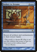 Reduce to Dreams (BOK-049) - Betrayers of Kamigawa Foil