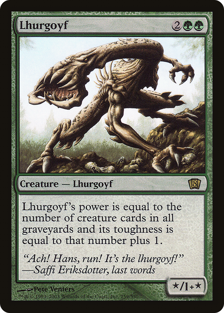 Lhurgoyf (8ED-259) - 8th Edition