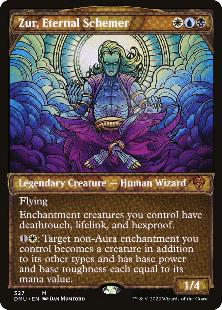 Zur, Eternal Schemer (Showcase) (DMU-327) - Dominaria United: (Showcase)