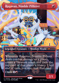 Ragavan, Nimble Pilferer (SLP-002) - Secret Lair Showdown (Borderless) Foil