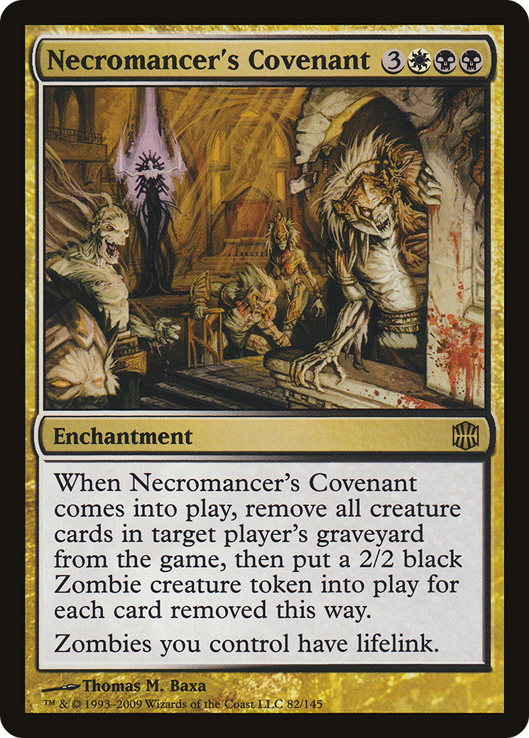 Necromancer's Covenant (ARB-082) - Alara Reborn