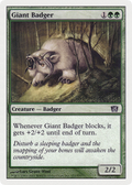Giant Badger (8ED-253) - 8th Edition