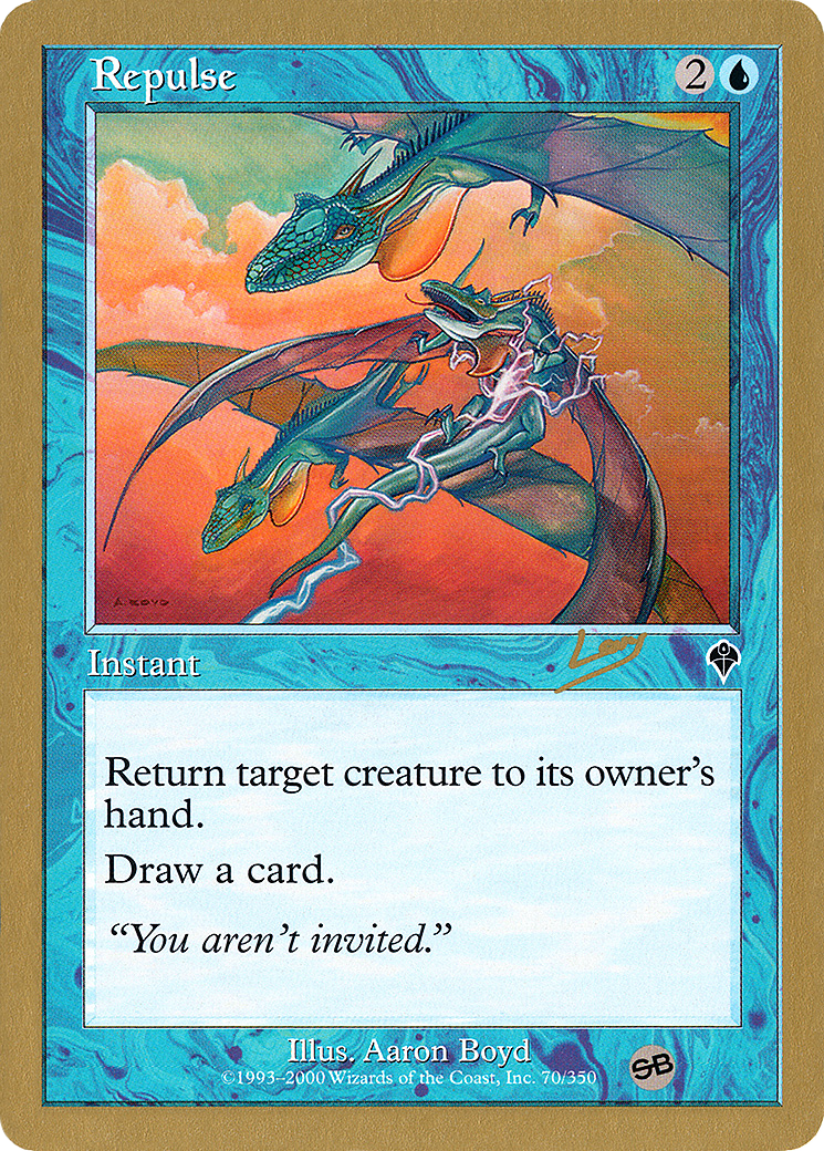 Repulse - 2002 Raphael Levy (INV) (SB) (WCD-) - World Championship Decks 2002