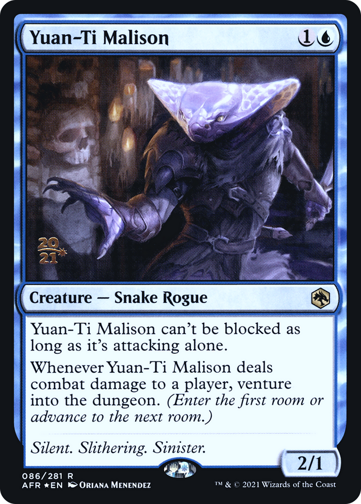 Yuan-Ti Malison (PRE-086) - Adventures in the Forgotten Realms Promos Foil