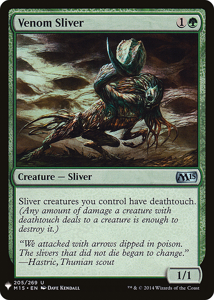 Venom Sliver (LIST-M15-205) - The List
