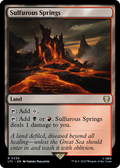 Sulfurous Springs (LTC-334) - Tales of Middle-earth Commander