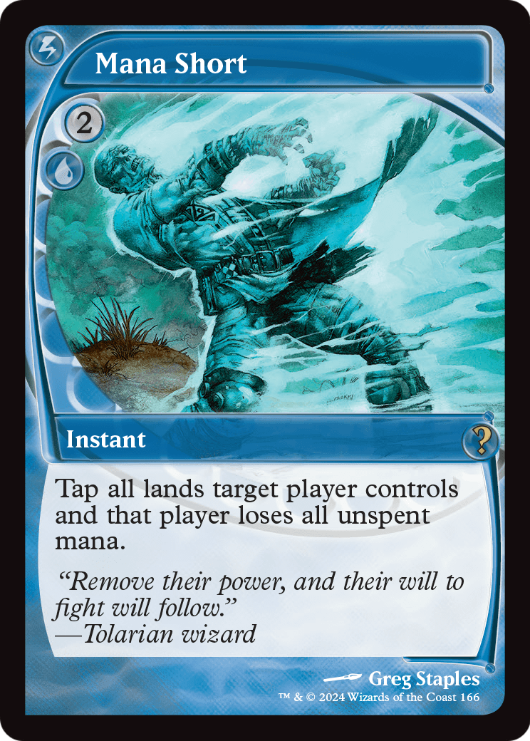 Mana Short (Future Sight) (MB2-166) - Mystery Booster 2 Foil