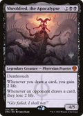 Sheoldred, the Apocalypse (PPDMU-107) - Dominaria United Promos Foil