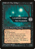 Will-o'-the-Wisp (4BB-) - Fourth Edition Foreign Black Border
