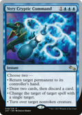 Very Cryptic Command (D) (UST-049) - Unstable Foil