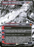 Nahiri, the Unforgiving (Borderless) (ONE-343) - Phyrexia: All Will Be One: (Showcase) Foil