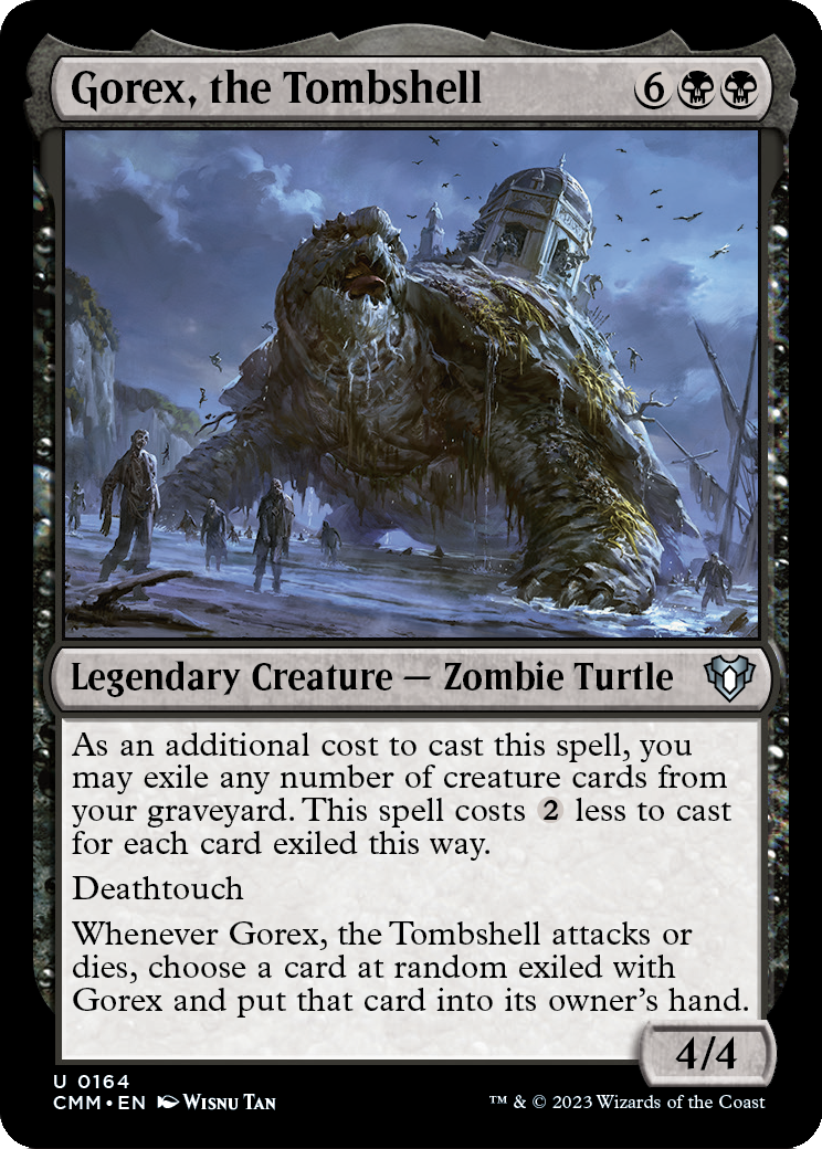 Gorex, the Tombshell (CMM-164) - Commander Masters Foil