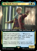 The Sixth Doctor (Extended Art) (WHO-443) - Doctor Who: (Extended Art) Foil