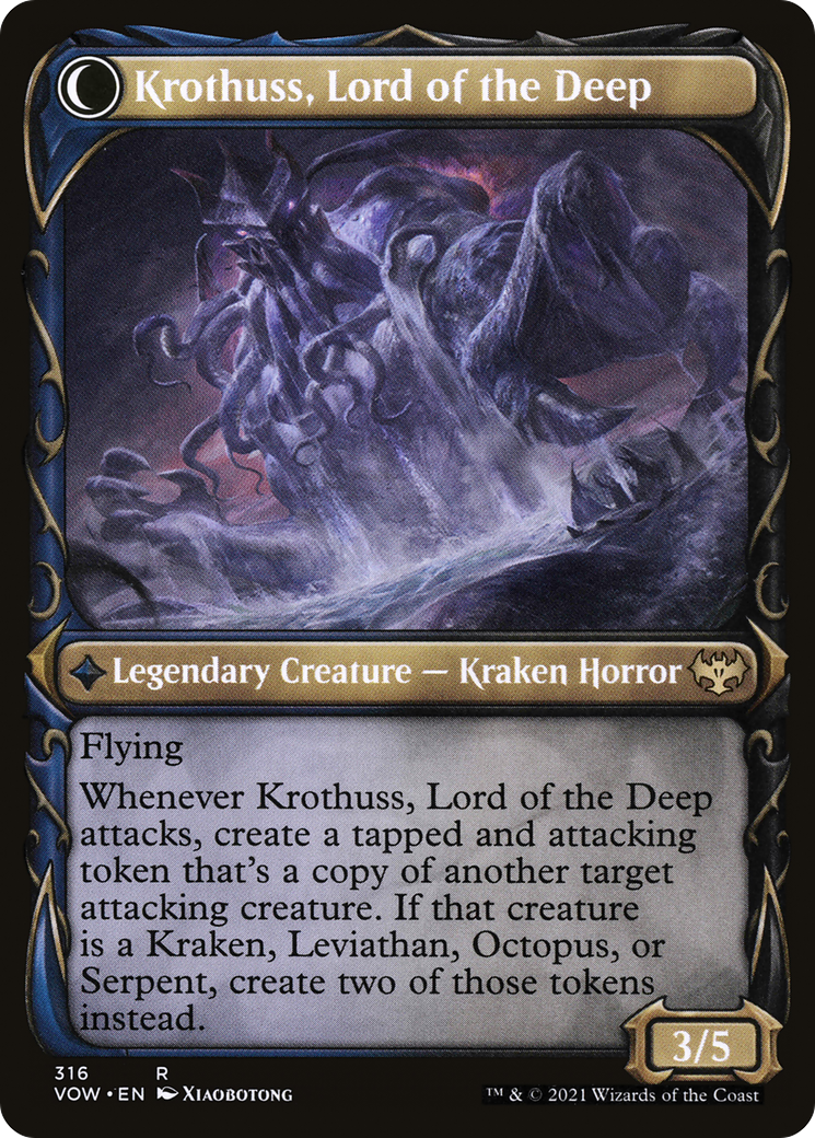 Runo Stromkirk (Showcase) (316) (VOW-316) - Innistrad: Crimson Vow: (Showcase, Double Faced Transform) Foil