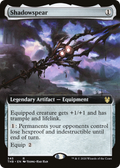 Shadowspear (Extended Art) (THB-345) - Theros Beyond Death: (Extended Art) Foil
