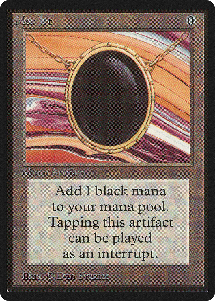 Mox Jet (LEB-) - Limited Edition Beta