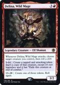 Delina, Wild Mage (PRE-138) - Adventures in the Forgotten Realms Promos Foil