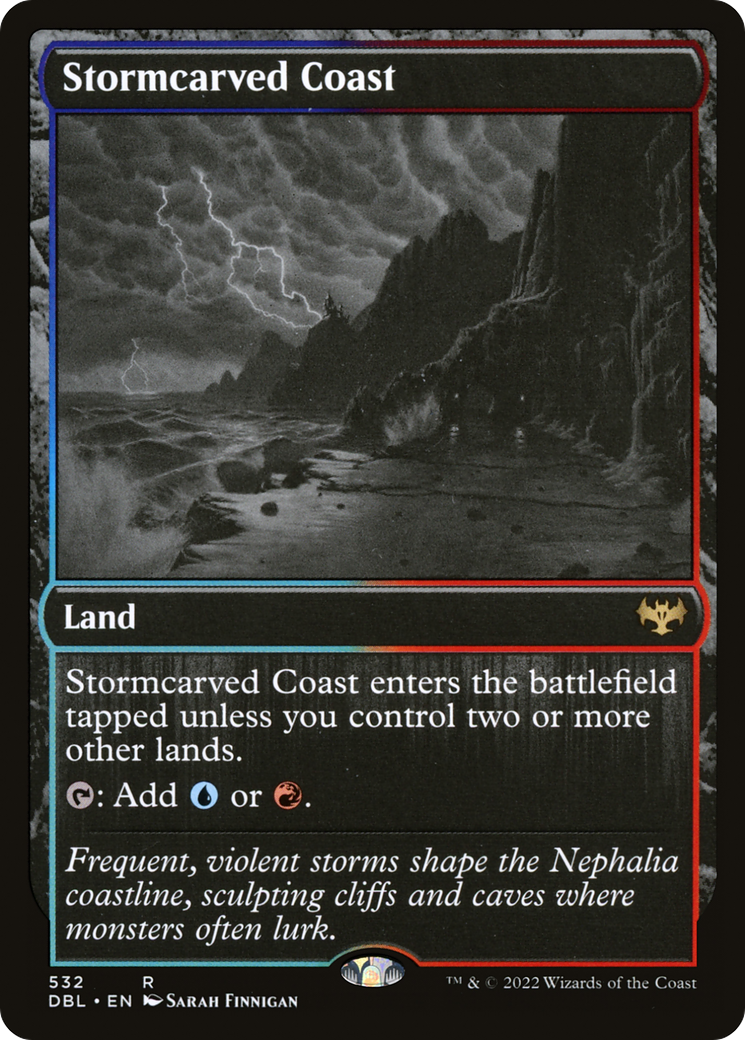 Stormcarved Coast (DBL-532) - Innistrad: Double Feature Foil