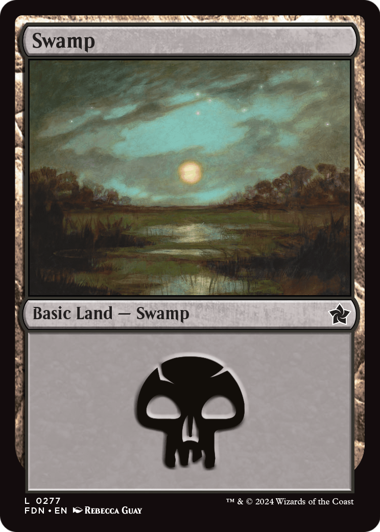 Swamp (0277) (FDN-277) - Foundations Foil