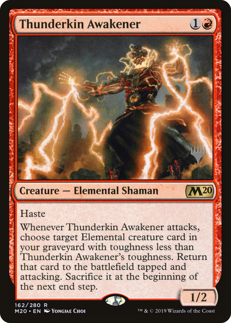 Thunderkin Awakener (PPM20-162) - Core Set 2020 Promos