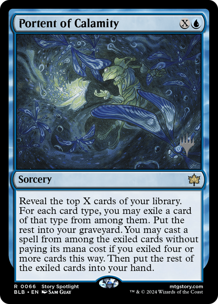 Portent of Calamity (PPBLB-066) - Bloomburrow Promos Foil