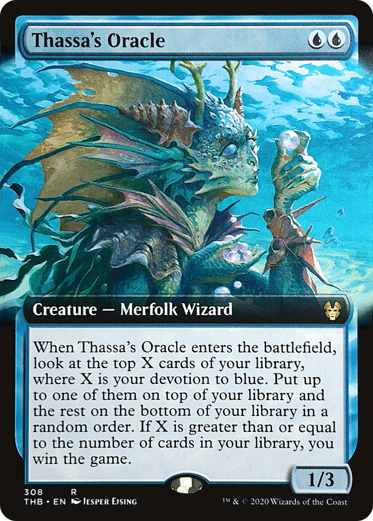 Thassa's Oracle (Extended Art) (THB-308) - Theros Beyond Death: (Extended Art)