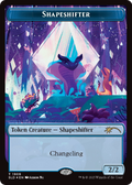 Shapeshifter Token (1909) (Double Rainbow Foil) (SLD-1909) - Secret Lair Drop Foil
