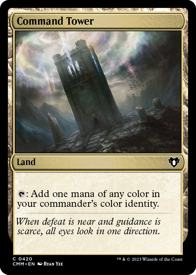 Command Tower (CMM-420) - Commander Masters