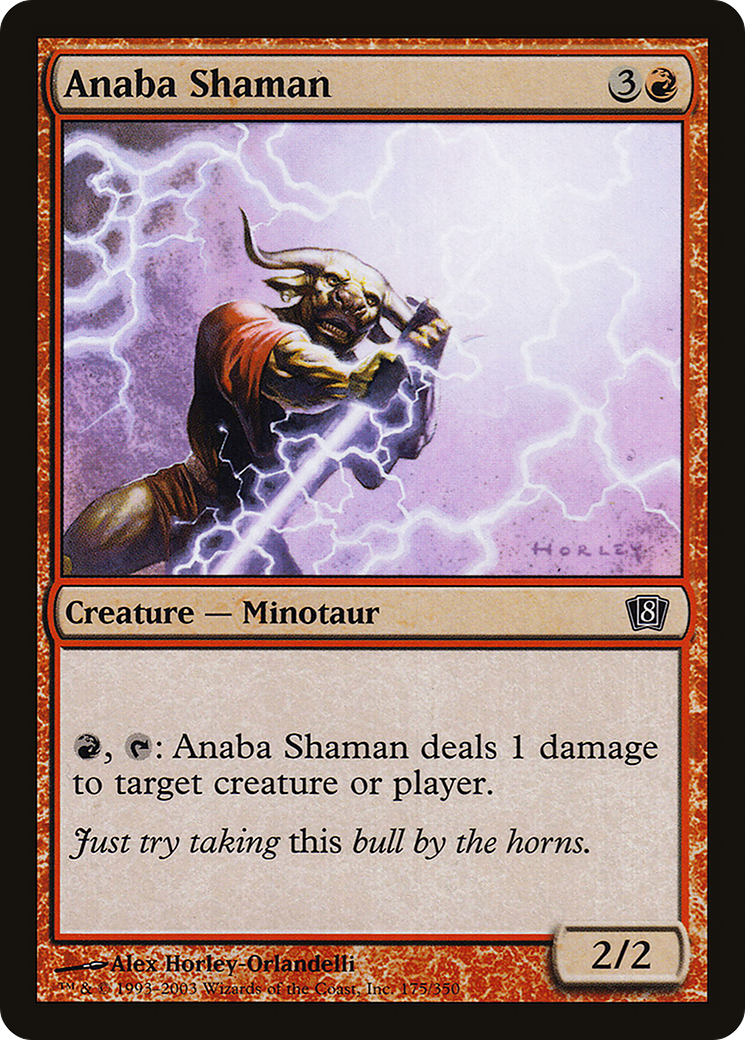 Anaba Shaman (8ED-175) - 8th Edition