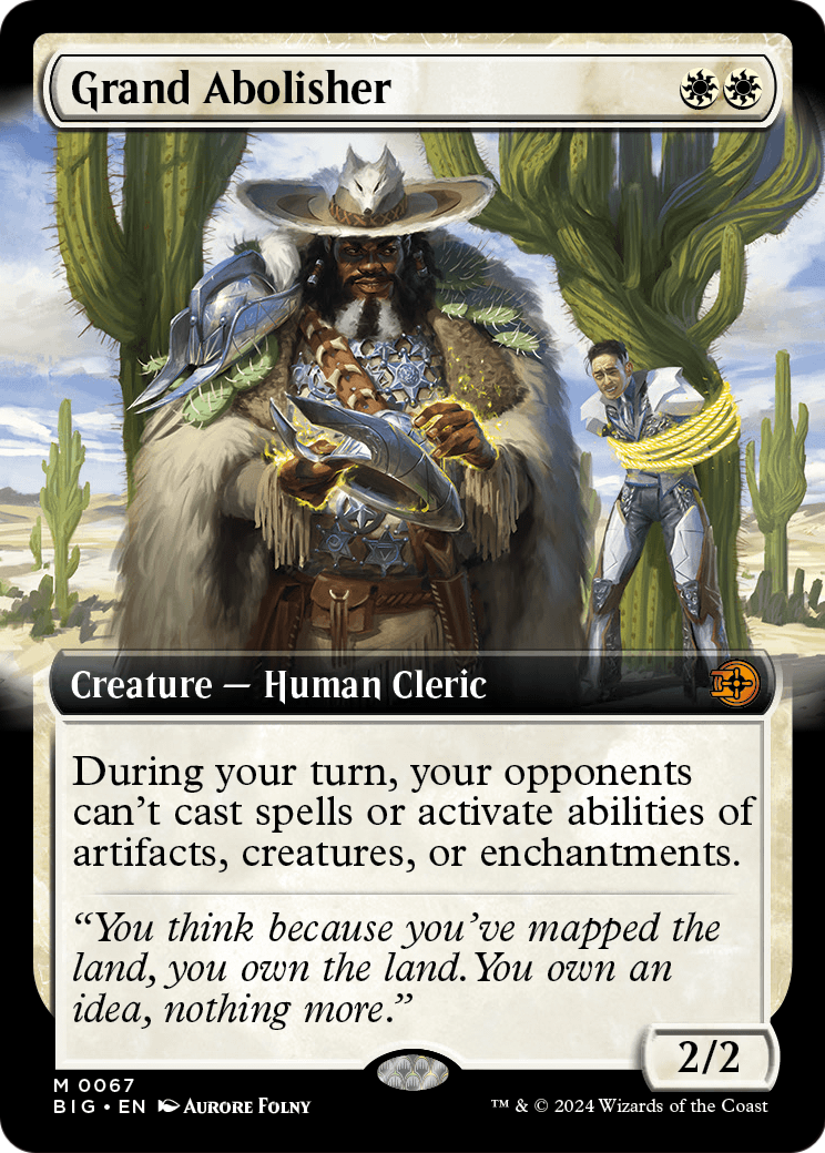 Grand Abolisher (Extended Art) (BIG-067) - The Big Score: (Extended Art) Foil