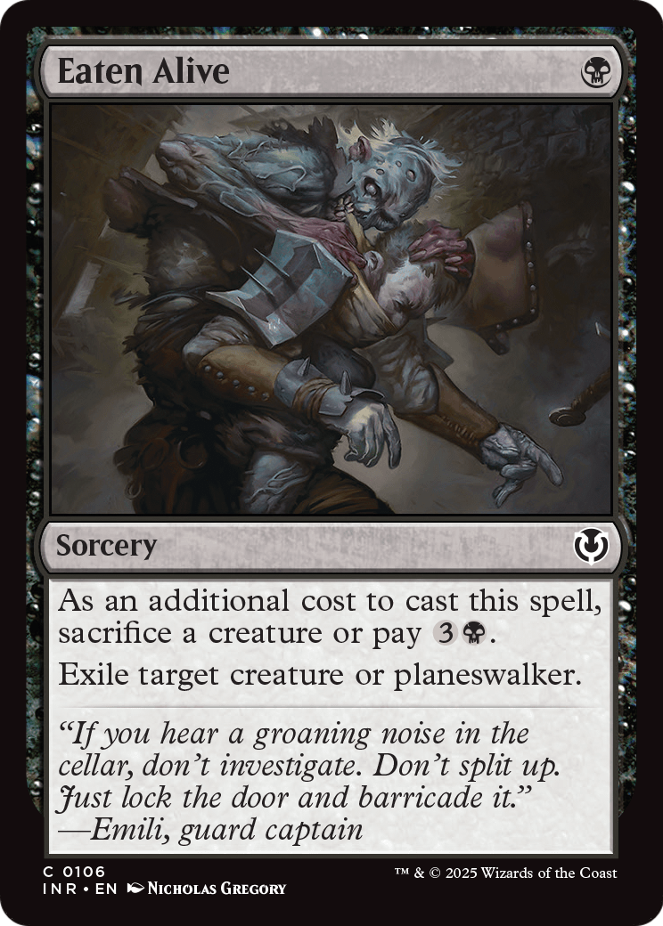 Eaten Alive (INR-106) - Innistrad Remastered