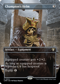 Champion's Helm (Borderless) (CMM-654) - Commander Masters Foil
