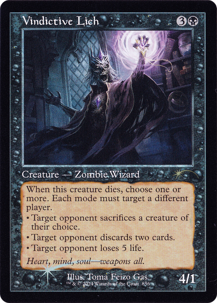 Vindictive Lich (Retro Frame) (SLD-856) - Secret Lair Drop Foil