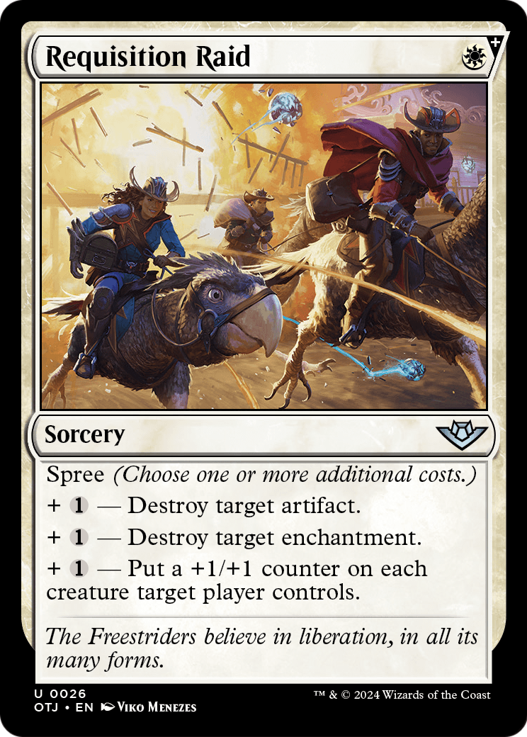 Requisition Raid (OTJ-026) - Outlaws of Thunder Junction: (spree) Foil