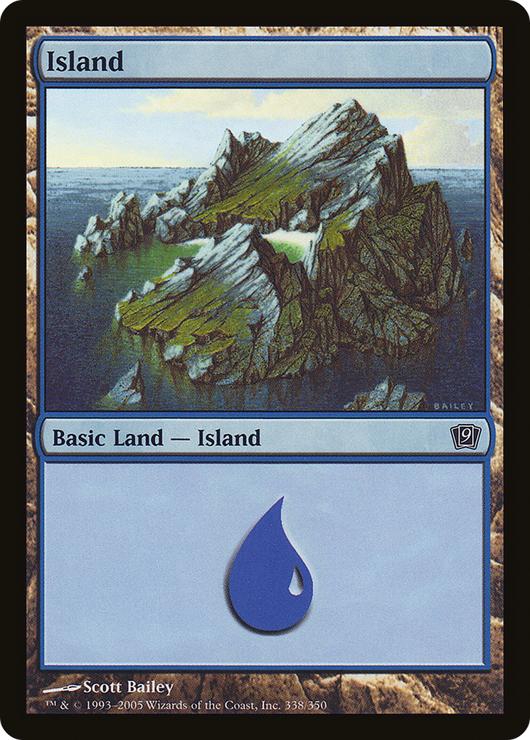 Island (338) (9ED-338) - 9th Edition
