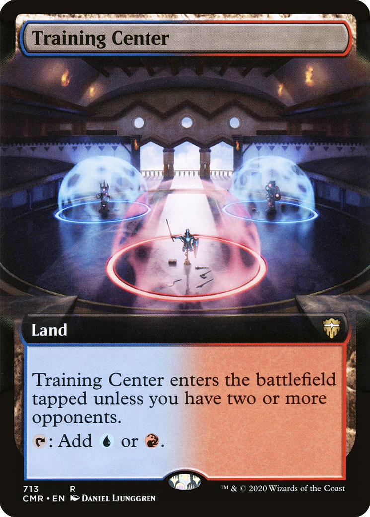 Training Center (Extended Art) (CMR-713) - Commander Legends: (Extended Art)